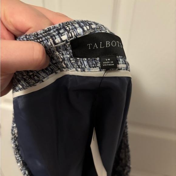 NWT Talbots Americana Tweed A- Line Skirt - Picture 9 of 10